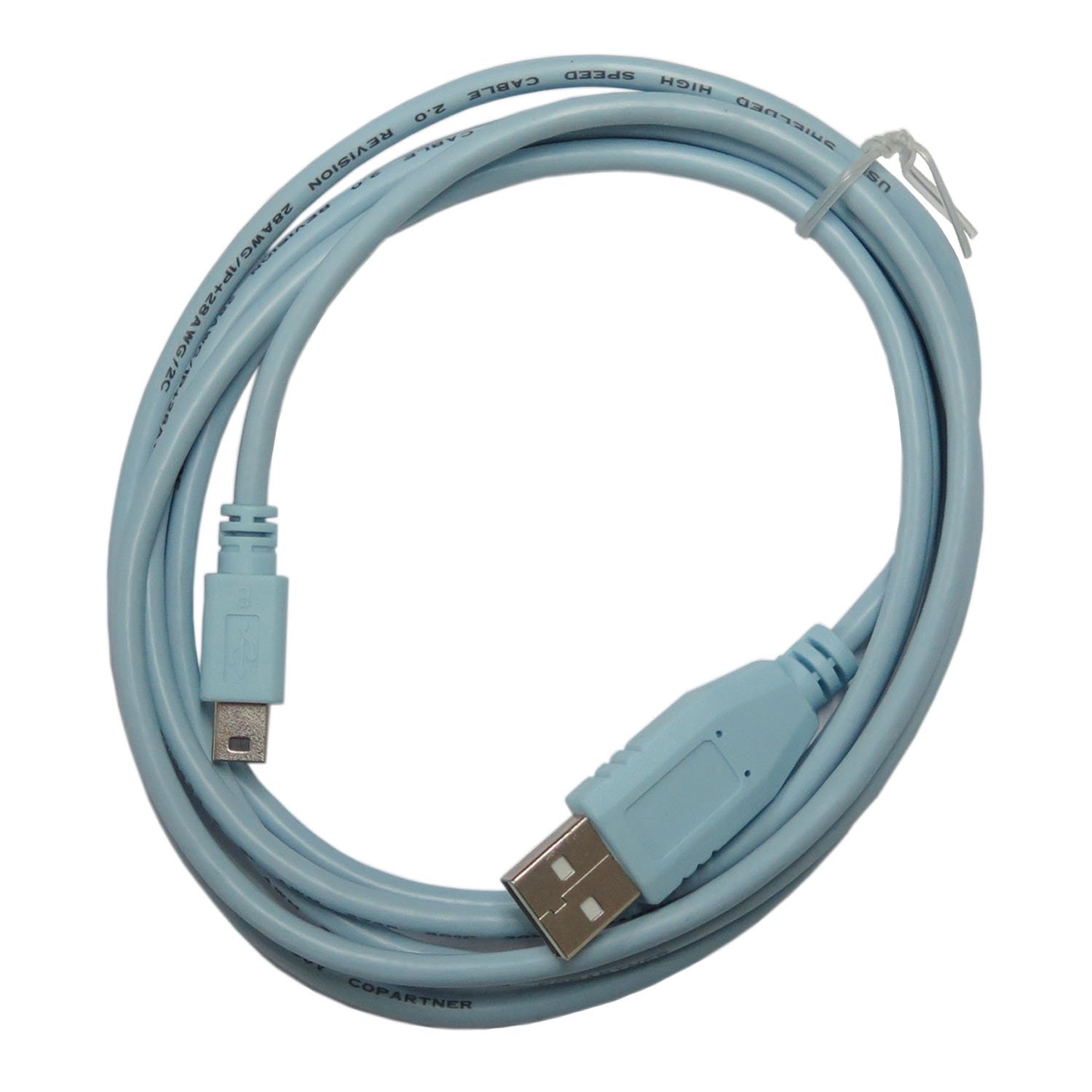 USB Console Cable for Cisco Router Switch Console Cable USB Mini-B to Type A Mini USB Console Cable CAB-Console-USB 6 FT