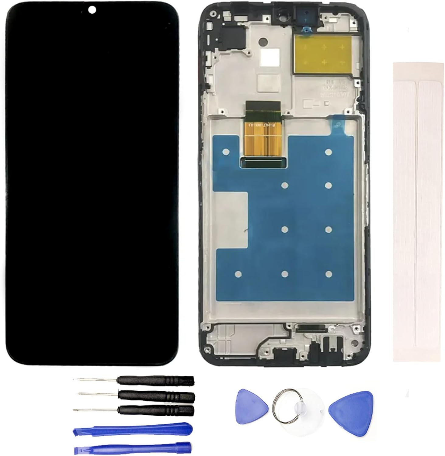 Jaytong LCD Replacement for Hua-wei Ho-nor X5 X 5 VNA-LX2 LCD Display Touch Screen Assembly (with Black Frame)