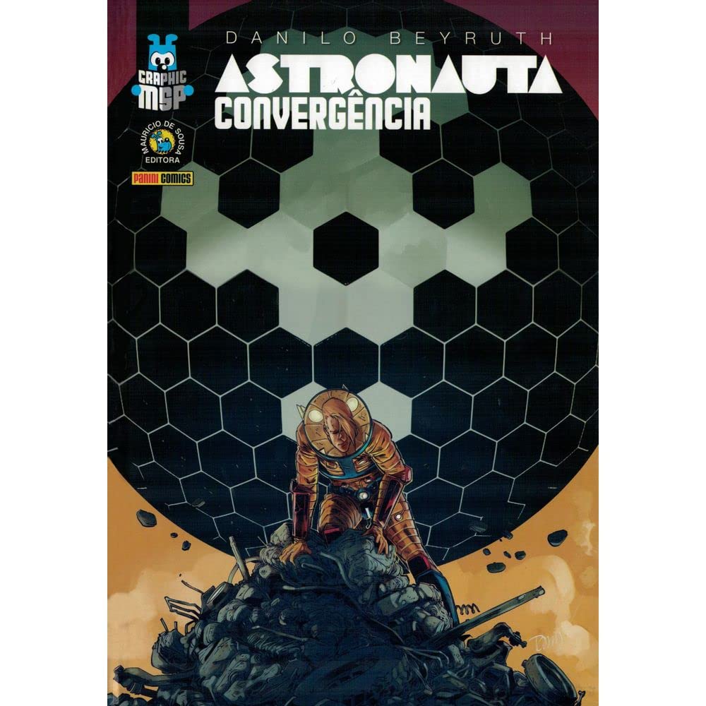 livro graphic msp astronauta convergncia capa carto