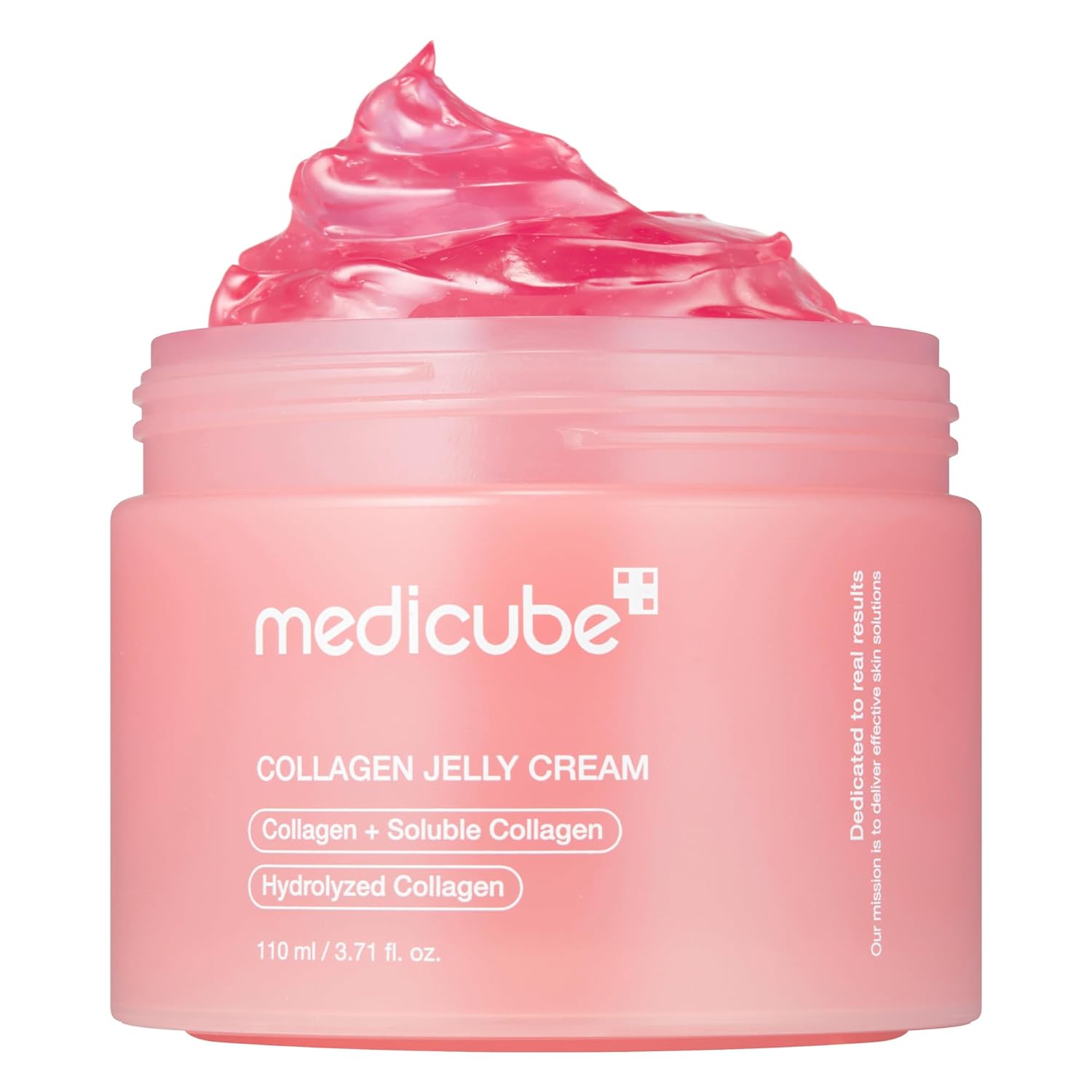 Medicube Collagen Jelly Cream- Niacinamide & Freeze-Dried Hydrolyzed Collagen – Boosts skin’s barrier hydration and gives 24h Glow & Lifted Look – No artificial color, Korean skincare (3.71 fl.oz.)