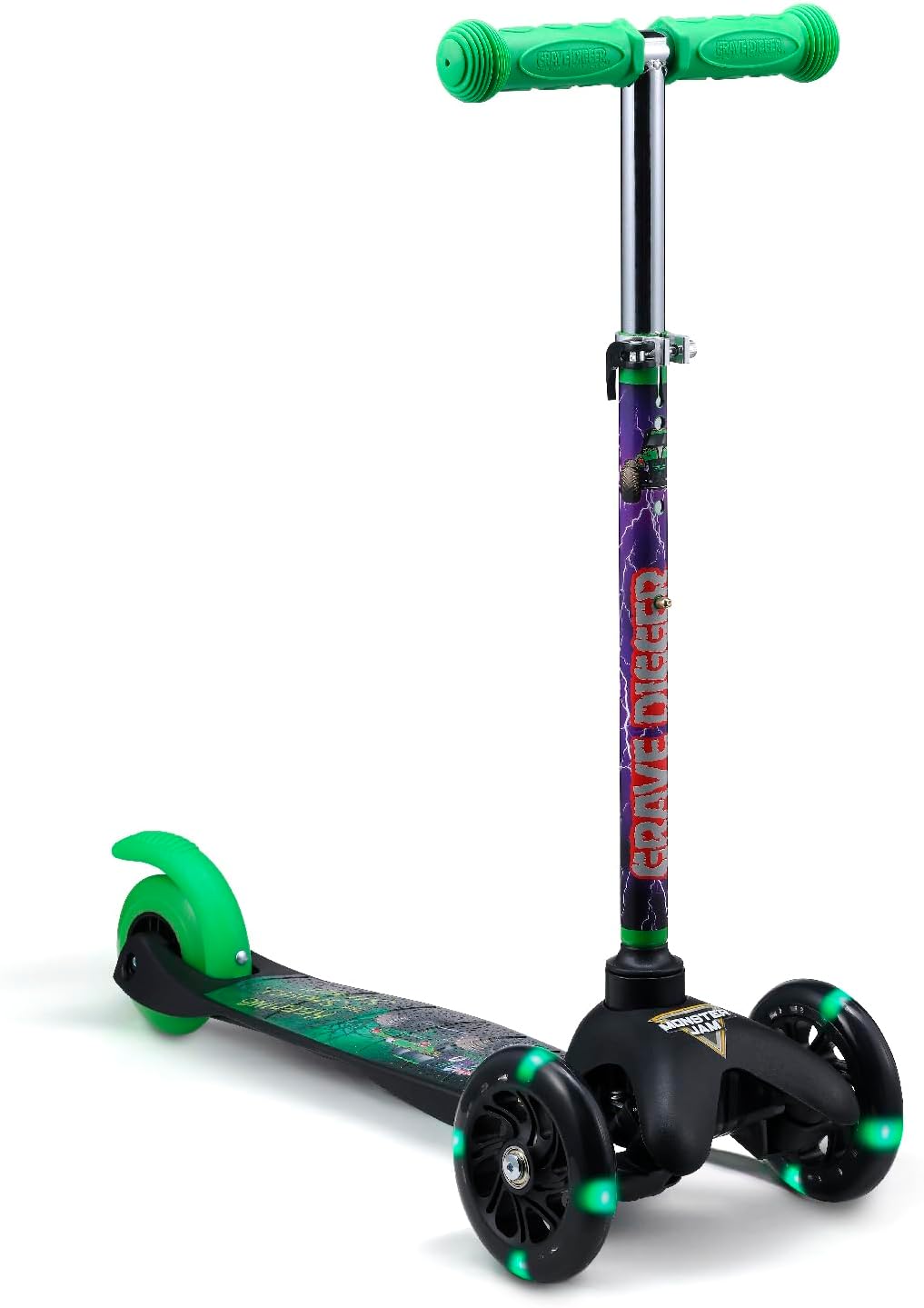 Scooter for Kids Ages 3-5 – Extra Wide Deck & Light Up Wheels, Self Balancing Kids Toys for Boys & Girls, Choose Your Favorite Character