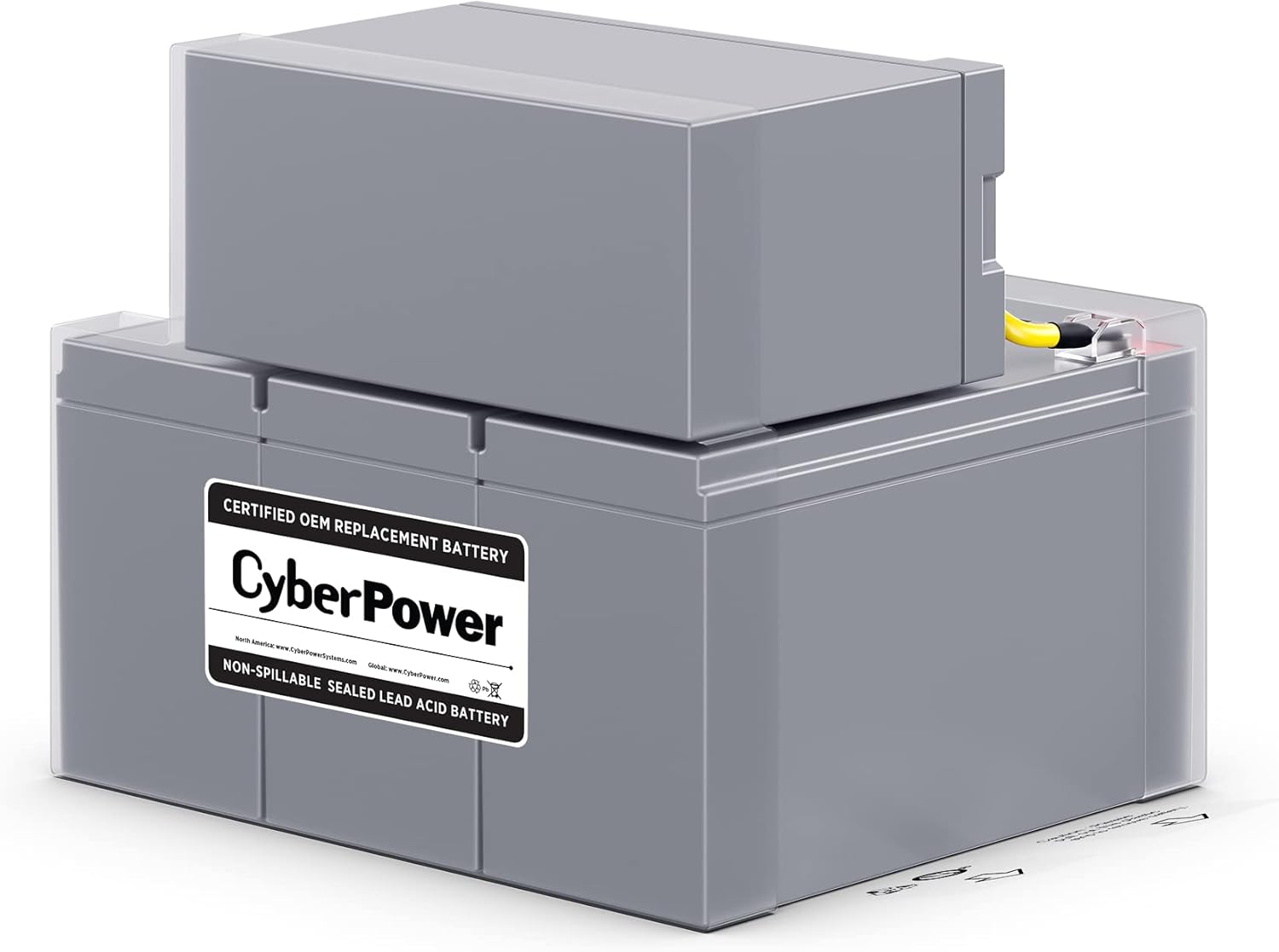 CyberPower RB1290X4K UPS Replacement Battery Cartridge, Maintenance-Free, User Installable, 12V/9Ah