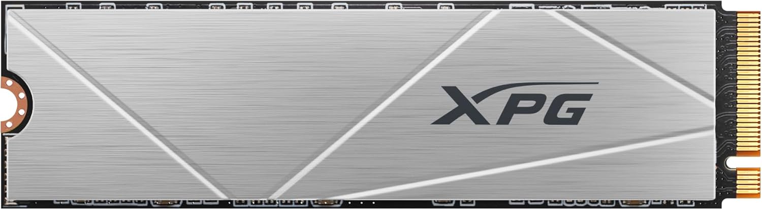 XPG GAMMIX S60 Blade PCIe Gen4 x4 M.2 2280 Solid State Drive, 2TB Gaming SSD with Heat Spreader R/W Speed up to 5000/3200