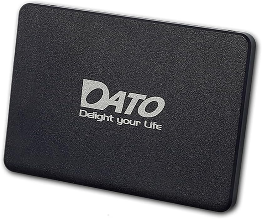 DATO 512GB SSD 2.5″ SATA III Internal Solid State Drive, 3D NAND, SLC Cache, Up to 535/500 MB/s, Compatible with Laptop & PC Desktop