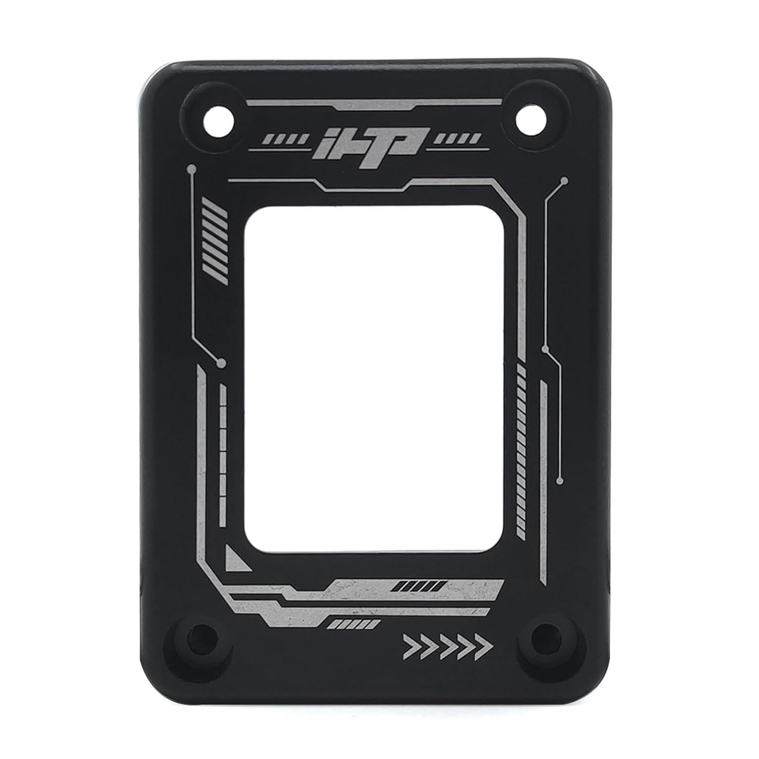 iHTP LGA 1700 CPU Contact Frame for Intel 12/13/14 Gen Anti-Bend Fixing Fixture, CPU Corrective Fixing Bracket Black