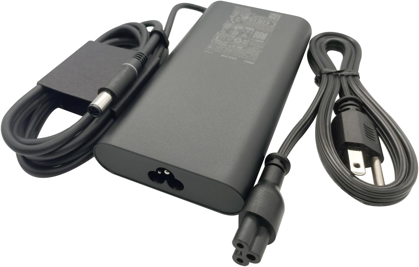 Dell GaN Laptop Charger 240W Watt Barrel 7.4mm tip AC Power Adapter – LA240PM200 HA240PM200 DA240PM200 0YR68 4GC66 G5K8G R4P0K for Alienware Laptop