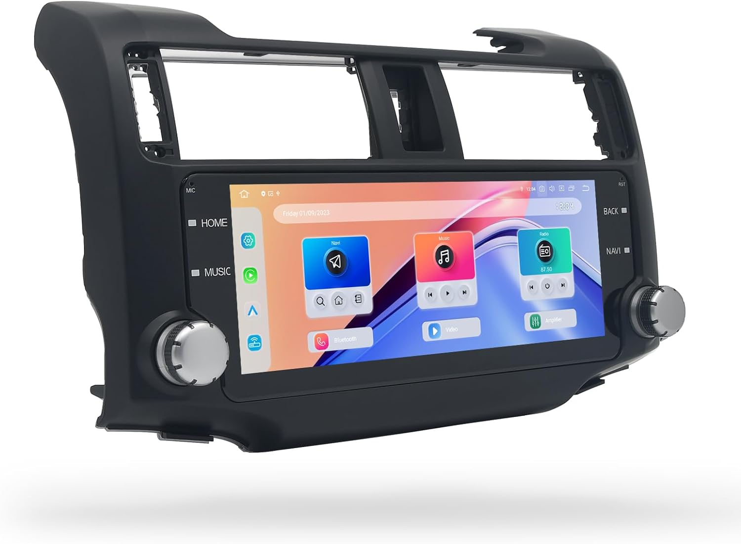 Dasaita Radio Upgrade for 2010-2019 Toyota 4Runner, 2K 10.25″ QLED Touchscreen, with Wireless CarPlay, Android Auto, Qualcomm 665, 8-Core CPU, Android 13, Built-in 4G LTE, 6GB + 64GB