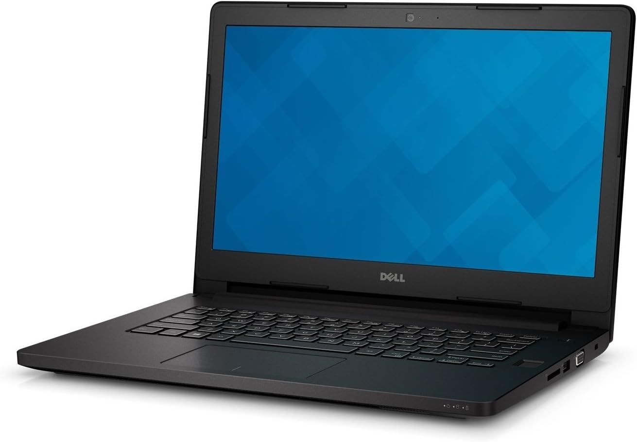 Dell Latitude 3460 Intel Celeron 3215U X2 1.7GHz 8GB 128GB 14″ Win10, Black (Renewed)