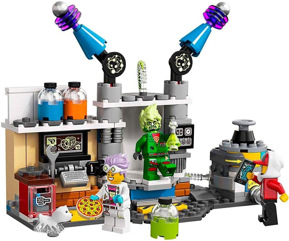 LEGO Hidden Side J.B.’s Ghost Lab 70418 Building Kit, Ghost Playset for 7+ Year Old Boys and Girls, Interactive Augmented Reality Playset (174 Pieces)