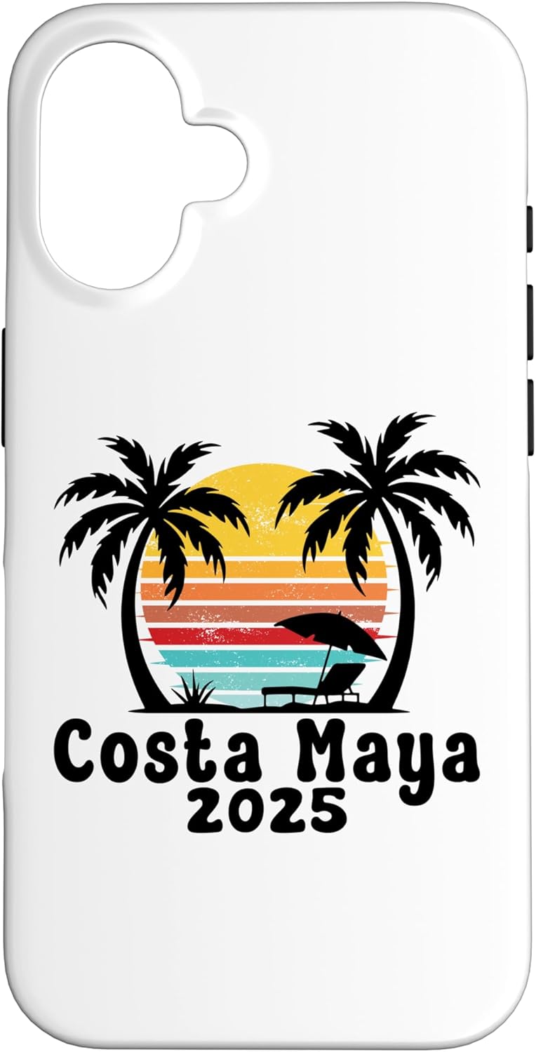 iPhone 16 Costa Maya 2025 Family Trip Friends Group Vacation Matching Case