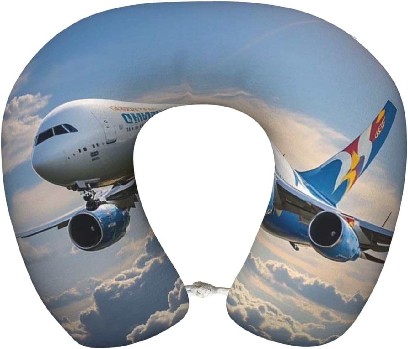 Travel Neck Pillow U Shape Memory Foam Travel Pillow Airplane Airplane Pillow for Sleeping Comfortable Support Pillow for Head Support Neck Pillows for Trains Self-Driving Cars Travel Essentials