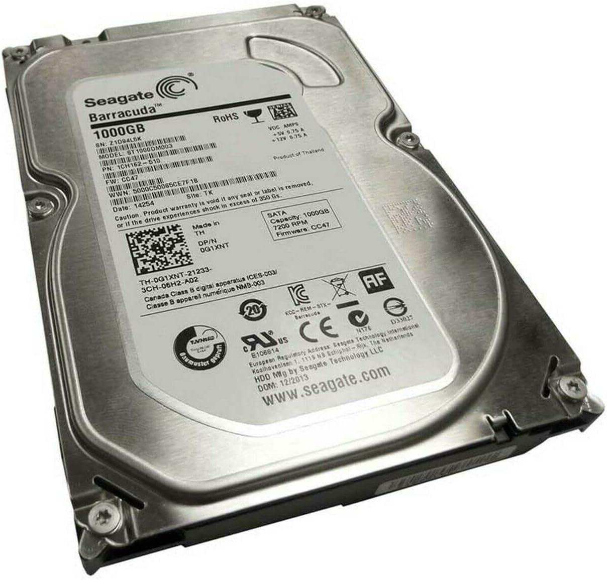 Seagate 1TB Desktop HDD Hard Drive – Internal (ST1000DM003)