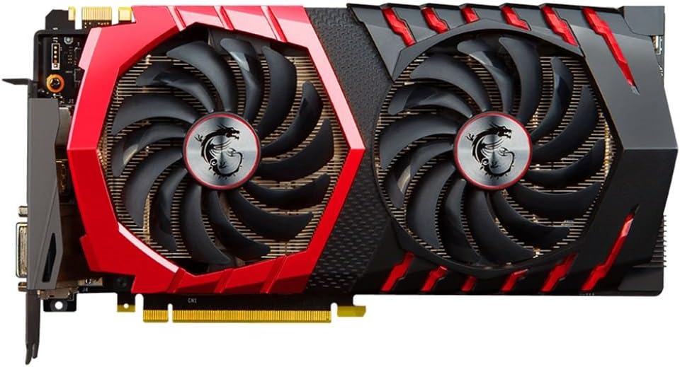 MSI Gaming GeForce GTX 1070 Ti 8GB GDRR5 256-bit HDCP Support DirectX 12 SLI Twin Frozr Heat Pipes Dual TORX 2.0 Fan VR Ready Graphics Card (GTX 1070 TI Gaming 8G)