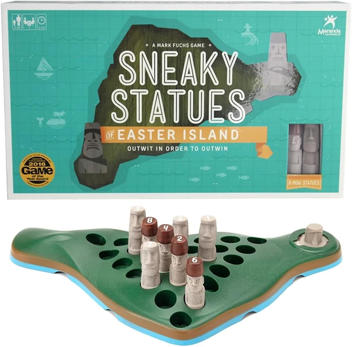 University Games, Sneaky Statues of Easter Island – A deceptively Clever Game of Strategy