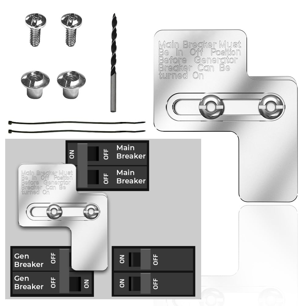 Generator Interlock Kit Fits for Siemens 100 Amp/Murray 100 Amp Panel