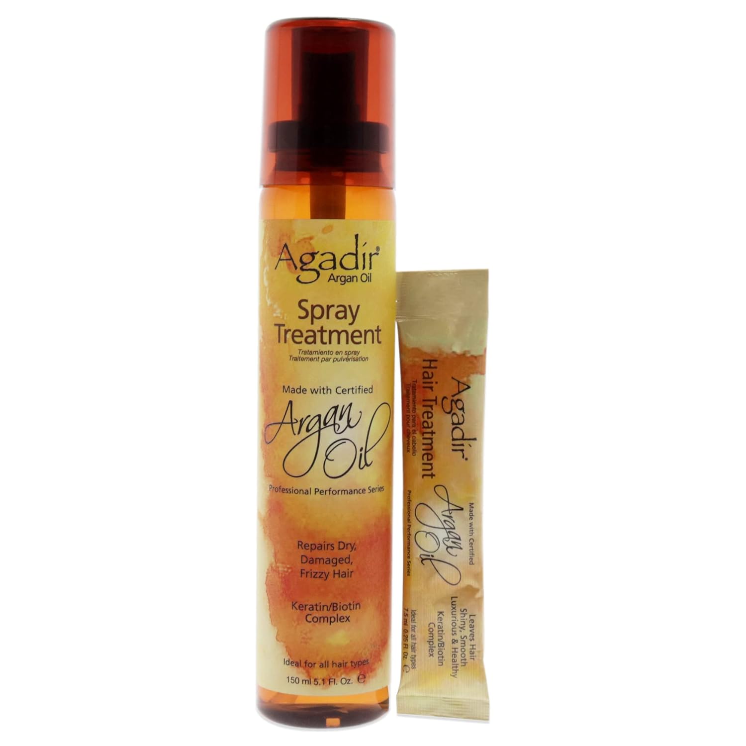 AGADIR Argan Oil Spray Treatment, 5.1 Fl Oz (Pack of 1)