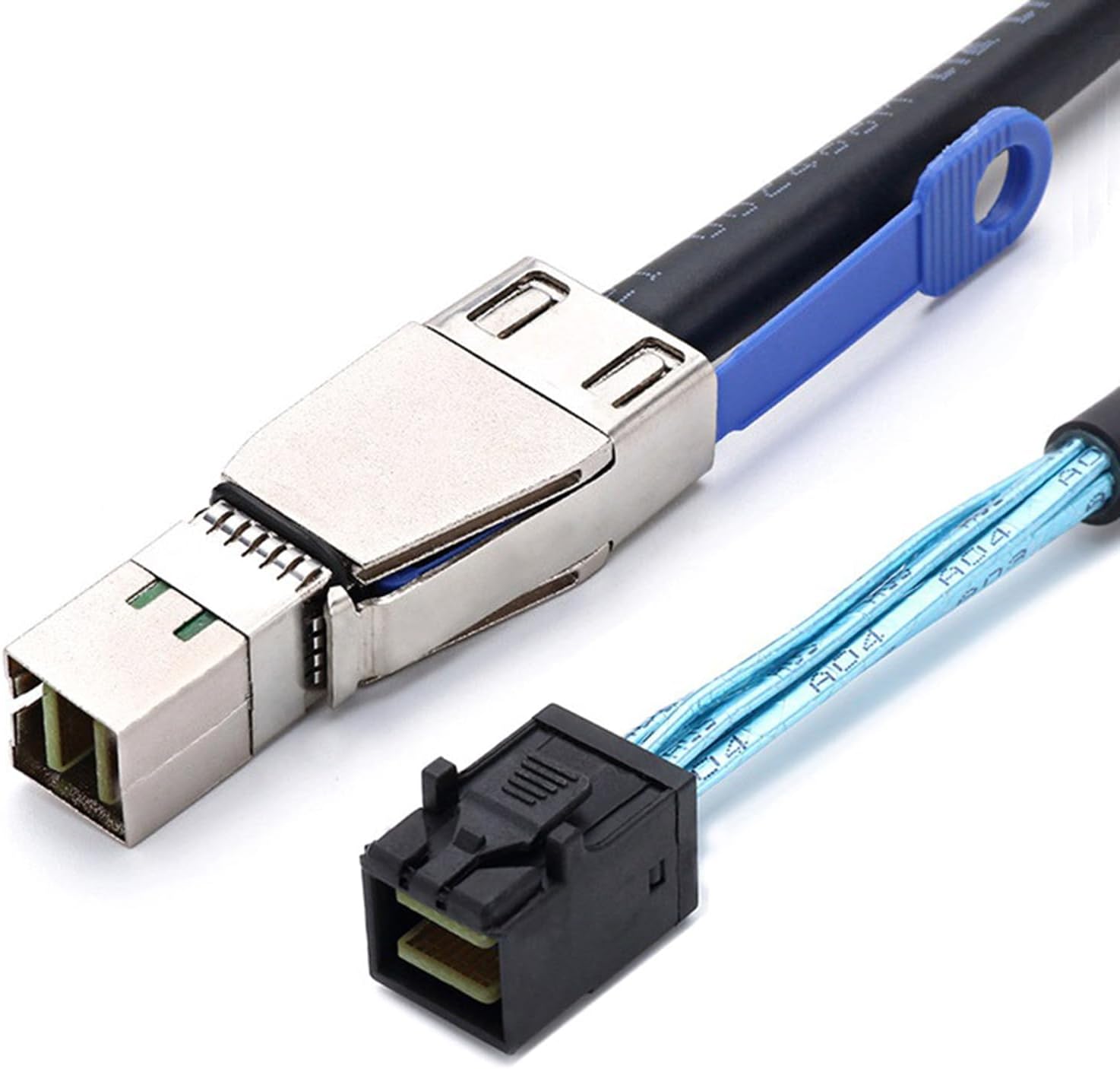 SFF8644 to SFF8643 Cable External HD36PIN 12Gbps SAS3.0 Chassis Transmission Cable for Data Center Servers