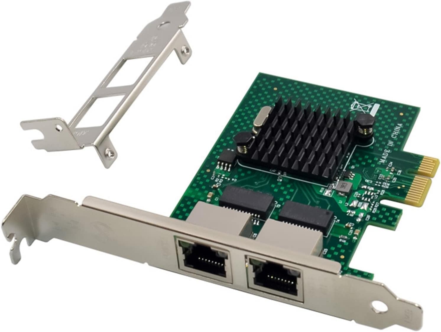 BCM5720 PCIE X1 Gigabit Ethernet Network Card Port Server Network Adapter Card Compatible with PXE VLAN