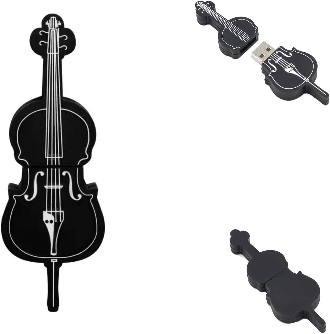 USB Stick 16GB – Flash Drive 16GB – Cello USB Drive 16 GB – Musical USB Drive (Cello)