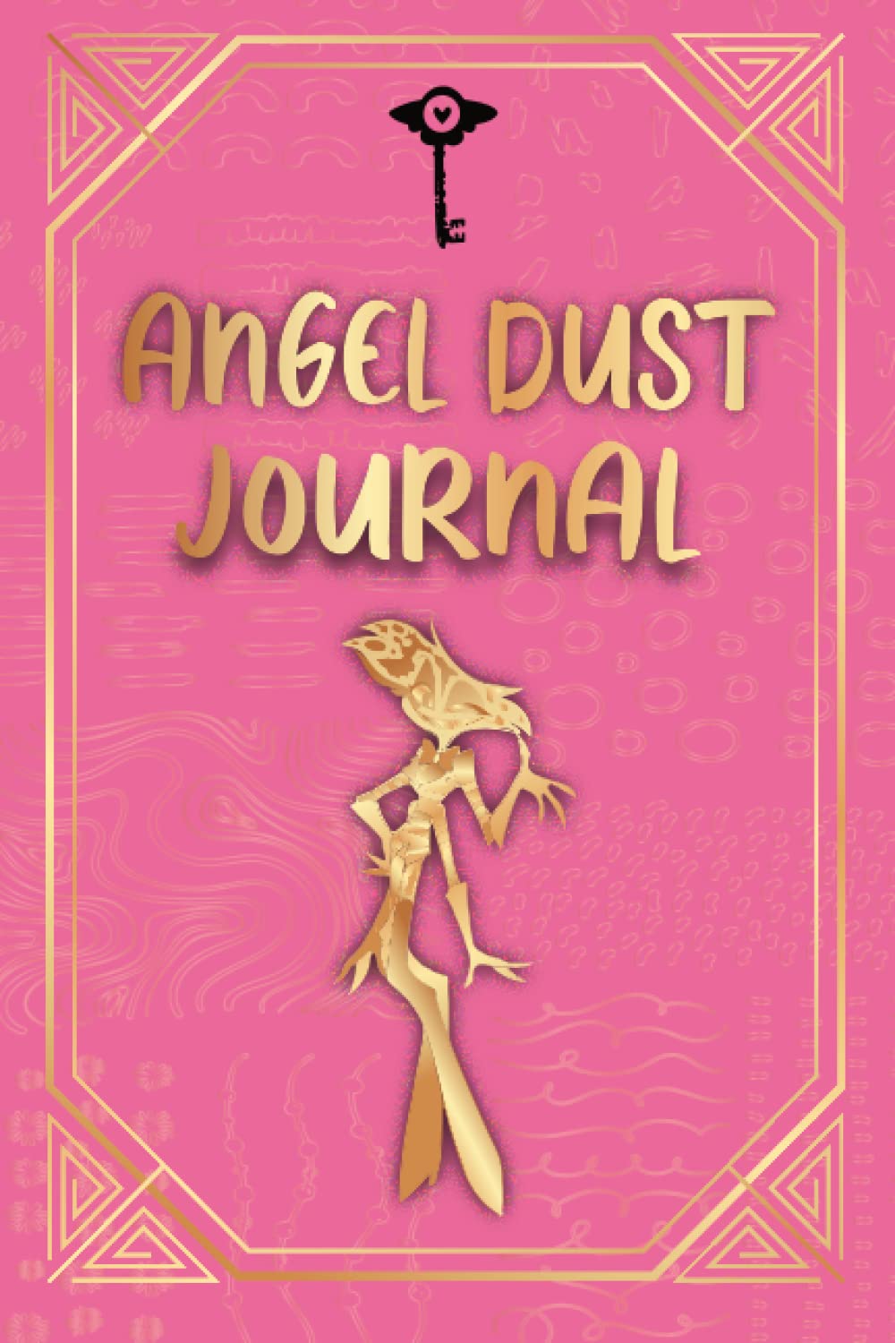 ANGEL DUST JOURNAL/DIARY – HAZBIN HOTEL STYLE 100 PAGES TO DRAW AND SKETCH YOUR ARTWORK: ANGEL DUST JOURNAL DIARY – HAZBIN HOTEL STYLE perfect gift for hazbin hotel fans