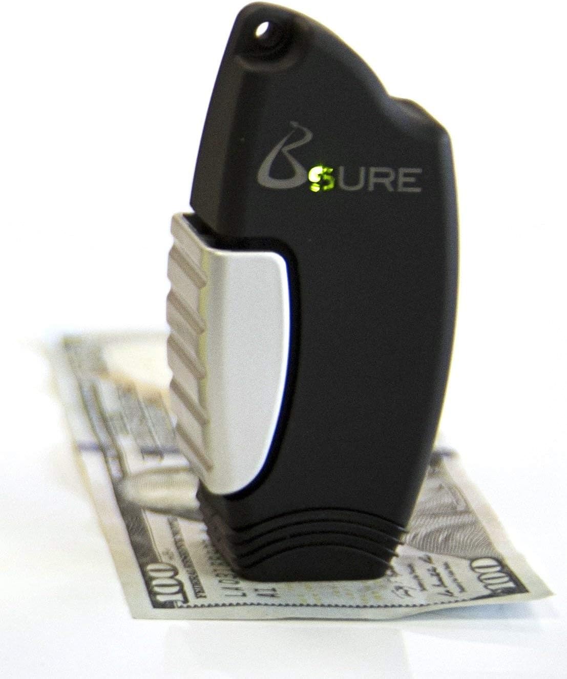 Portable Counterfeit Bill Detector – Pocket Size Fake Money Detector Perfect for Small Businesses and Restaurants – Gives Reliable Protection Against Fraud