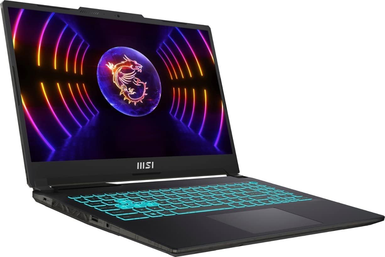 MSI 2024 Newest Cyborg 15 Gaming Laptop, 15.6″ 144Hz FHD Display, Intel Core i7-12650H(10-cores), NVIDIA GeForce RTX 4060 Graphics, 32GB DDR5, 2TB SSD, WiFi 6, Backlit KB, Win 11 Home, Laptop Stand