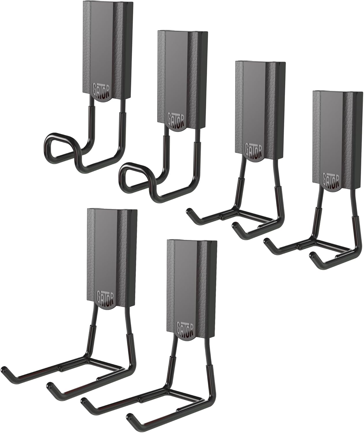 Storage Hooks: 6-Pack, The Ultimate Workshop & Garage Storage Systems, Heavy Duty Magnetic Hooks, Sturdy Tool Storage Solutions, 25lb Hold, for All Steel Surfaces (2.5″ & 4″ Hooks)