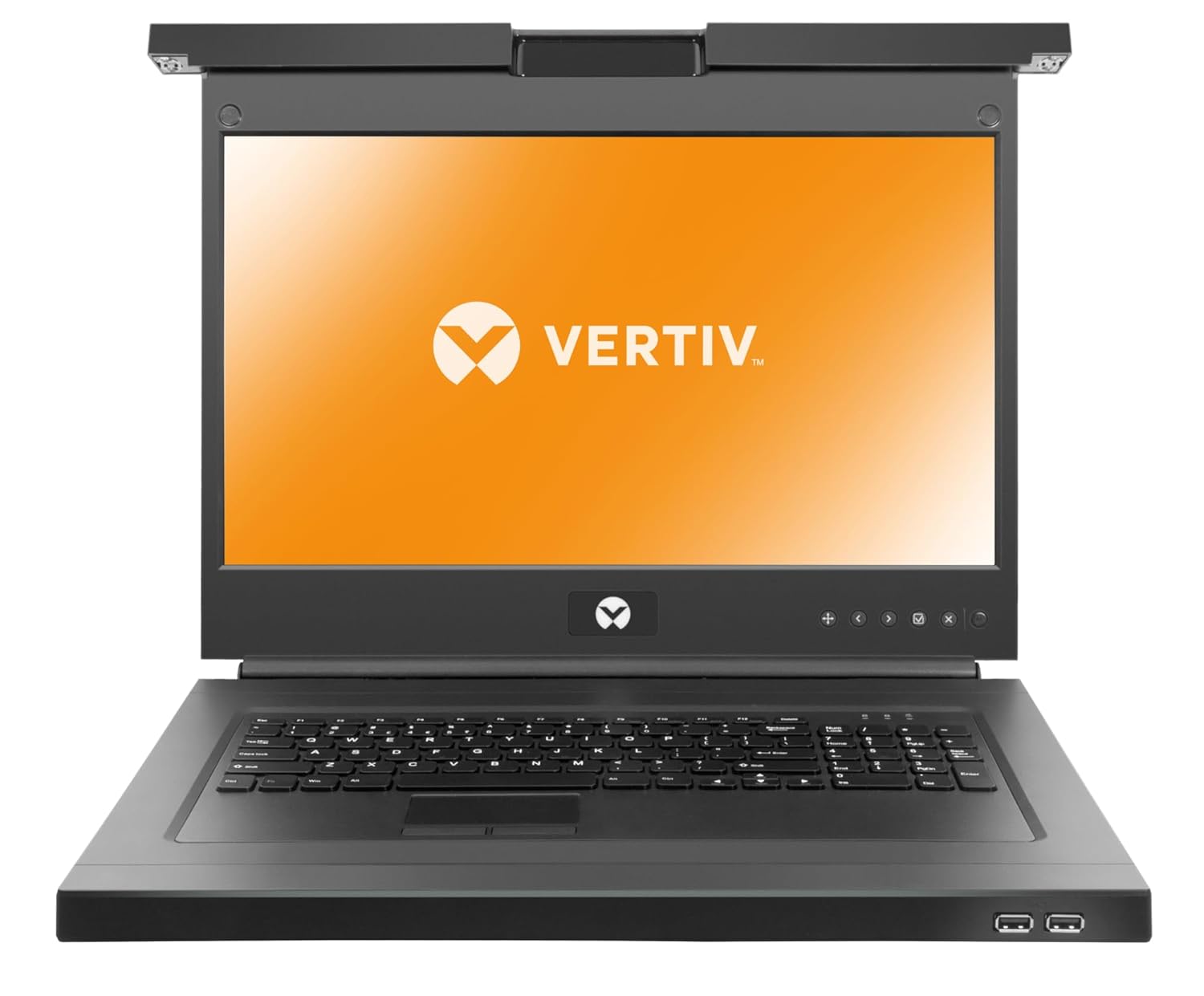 Vertiv Avocent LRA, Local Rack Access, 1U, Rack Mount Console, 16-Port KVM, 18.5” Display, 16 Cables (LRA185KMM16D-G01)