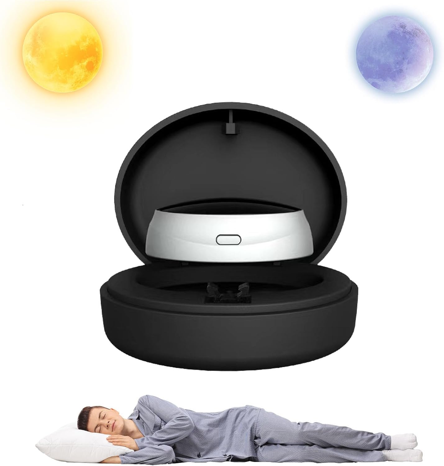 Z3 Pro Snoring Solution – Professional Anti-Snoring Device, Novanord Sleeping Device, Smart Snoring Solution, 3-Speed Adjustment, Comfortable and Portable, Quiet and Noiseless