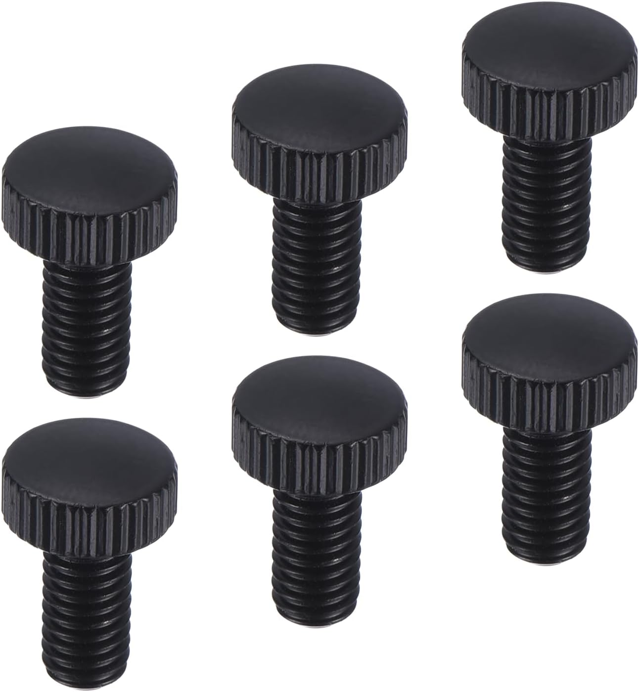 PATIKIL Guitar Tremolo Bridge Fine Tuning Screws Fine Tuner Screws Black for Bass Guitar Part Accessory 6pcs