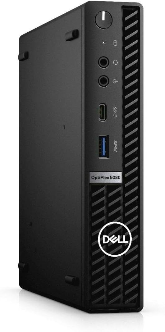 Dell OptiPlex 5000 5080 Desktop Computer – Intel Core i5 10th Gen i5-10500T Hexa-core (6 Core) 2.30 GHz – 16 GB RAM DDR4 SDRAM – 256 GB SSD – Micro PC – Windows 10 Pro 64-bit