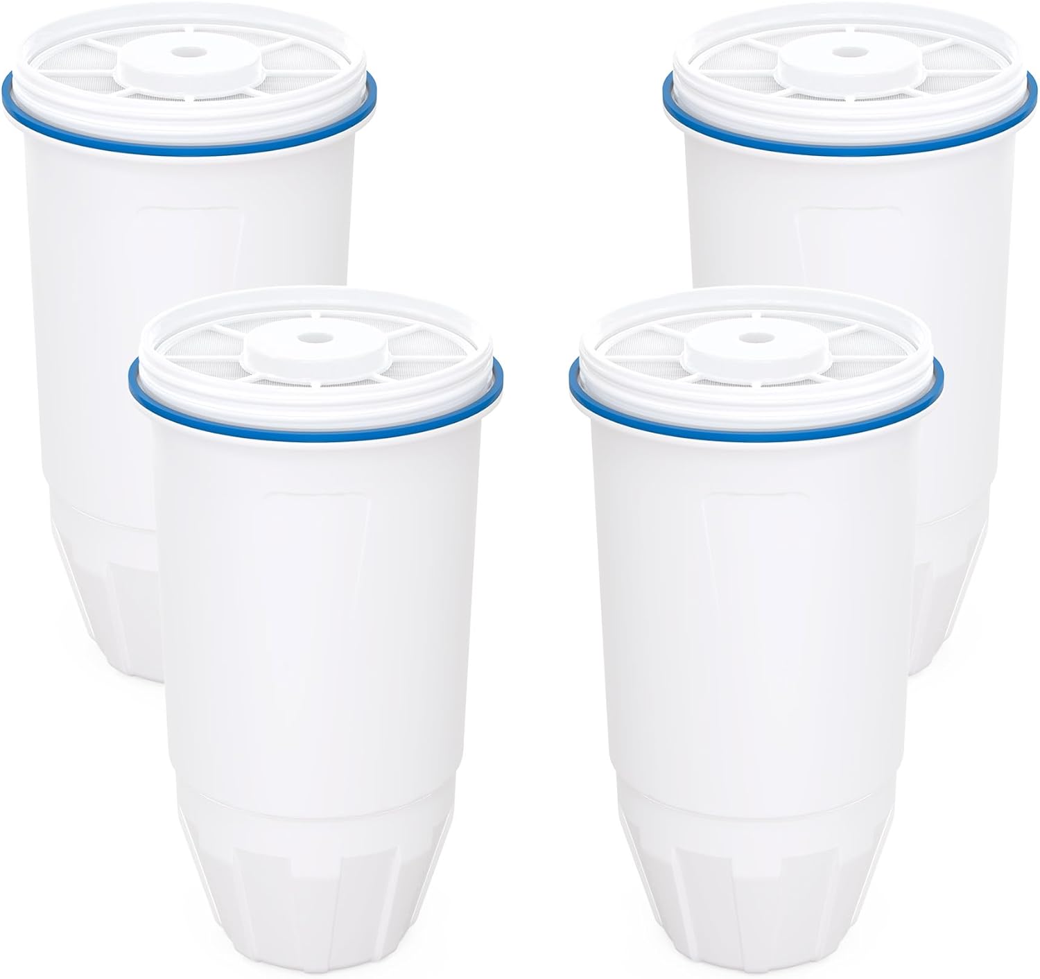 Water Filter Replacement Compatible With Zero Pitcher and Dispensers ZR-001, ZR-017, ZP-006 ZD-013 ZS-008, Multi-Stage Filter System, Reduces Lead,TDS, PFOA/PFOS, Chlorine and More, Pack of 4