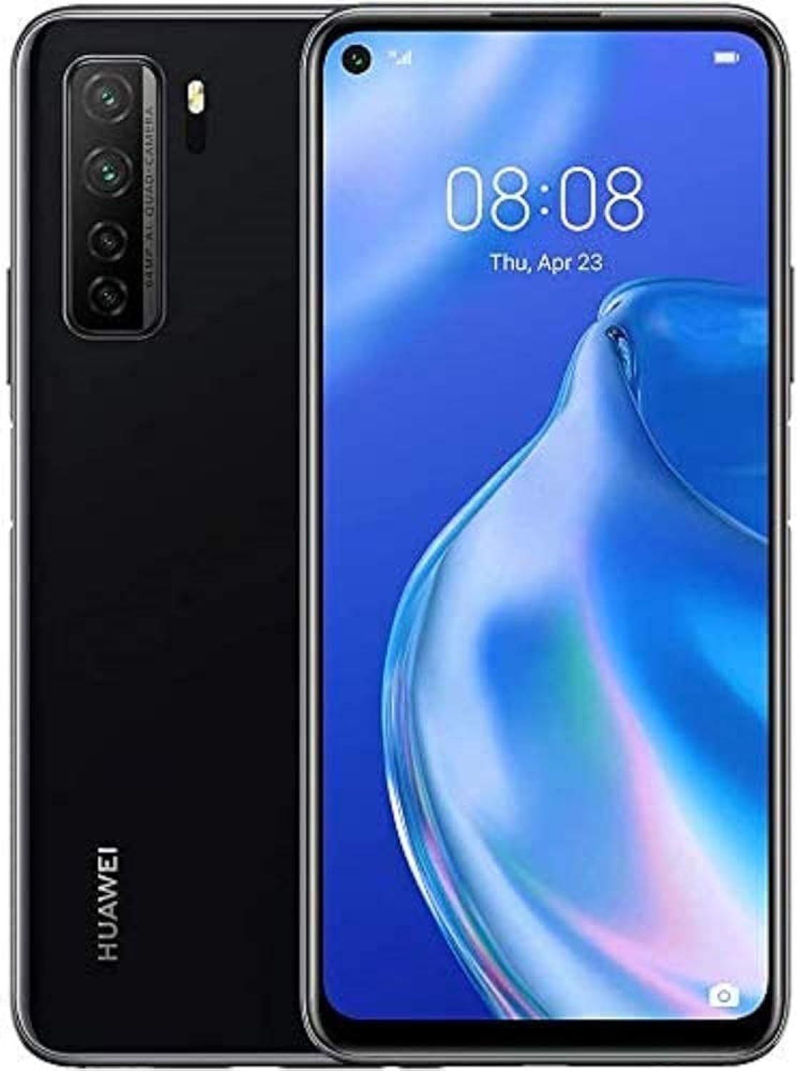 Huawei P40 Lite 5G Dual-SIM 128GB ROM + 6GB RAM (GSM Only | No CDMA) Factory Unlocked Android Smartphone (Black) – International Version