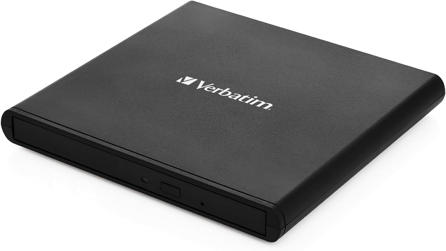 Verbatim Slimline CD / DVD Drive – External USB 2.0 CD DVD +/-RW Burner for Laptops and Notebooks with M-DISC Support – Mac & PC Compatible – Nero Burn & Archive Software Included – Black