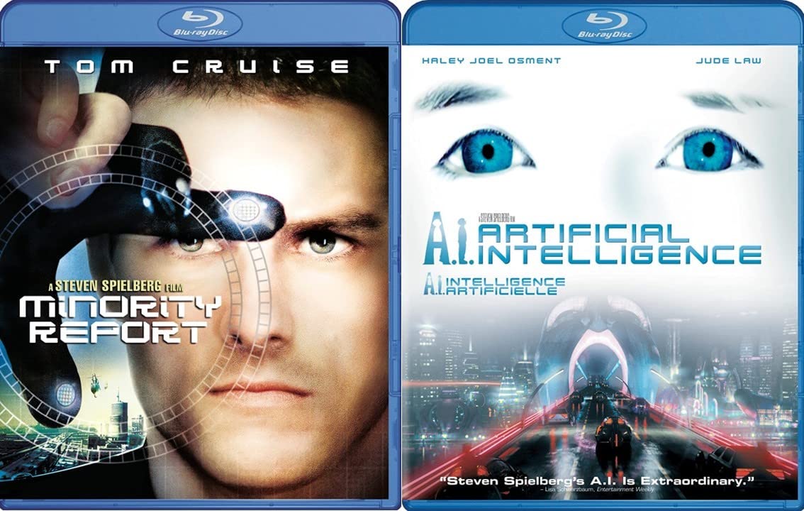 Minority Report / A.I. Artificial Intelligence [Steven Spielberg’s Sci Fi Film Blu-ray 2-Pack]