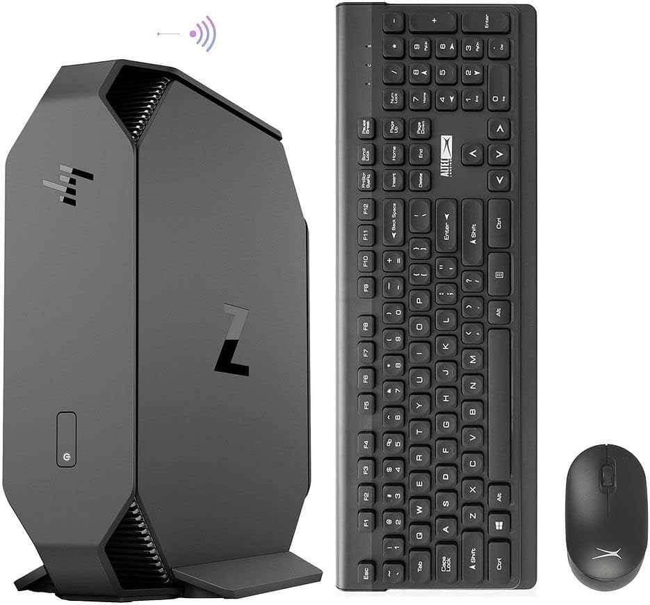 HP Z2 Mini G4 Workstation Desktop Micro PC,Core i5 Intel 8th Win 11 Tiny Computer ,16GB DDR4 Ram,256GB NVMe M.2 SSD + 1TB HDD,Built in Wifi,BT,DP,Wireless K&M,TJJ Mouse Pad (Renewed)