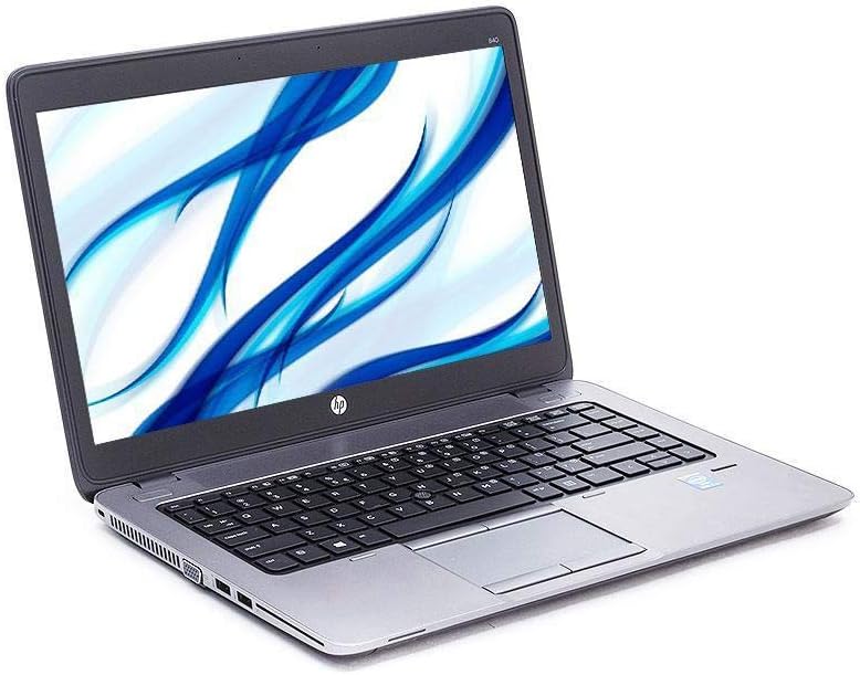 HP EliteBook 840 G2 14in HD Laptop Computer, Intel Core i5-5200U up to 2.70GHz, 8GB RAM, 128GB SSD, Bluetooth 4.0, WiFi, Windows 10 Professional (Renewed)