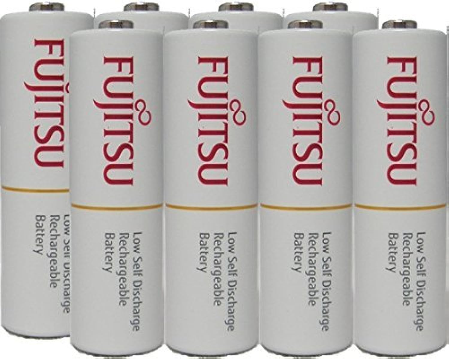 Fujitsu Ready-to-use HR3UTC AA Rechargeable Battery NiMH 1.2V Min. 1900mAh Made in Japan 8 Pcs