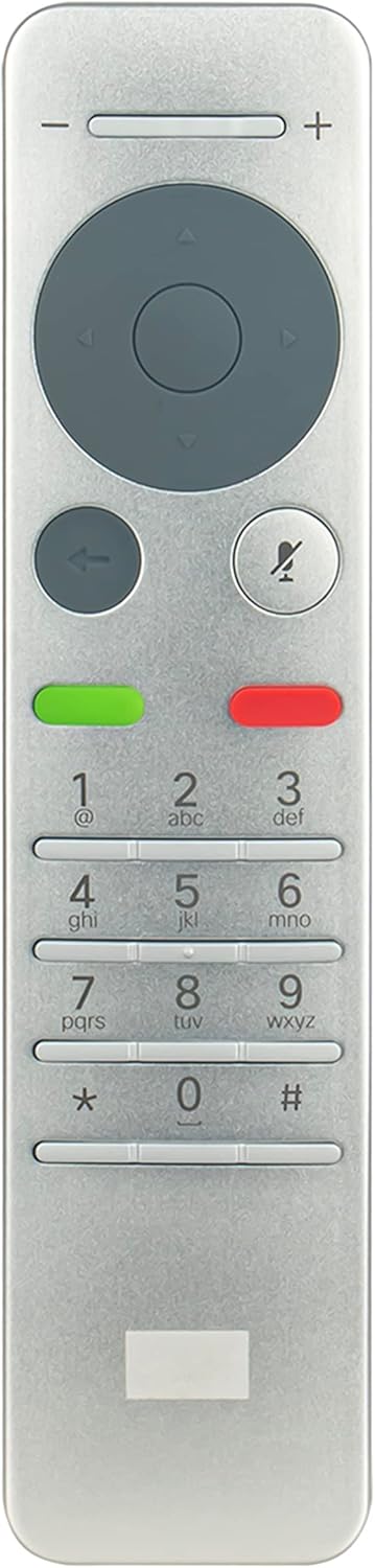 AULCMEET Replacement Remote Control fit for Cisco Systems Remote Control TRC 6 Spare CTS-RMT-TRC6,Compatible with Cisco TelePresence SX10