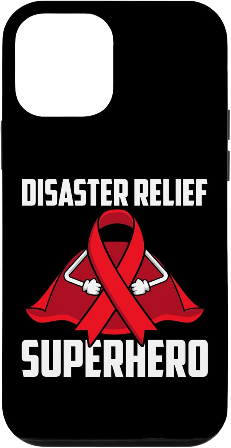 iPhone 12 mini Disaster Relief Superhero Survivor Warrior Fighter Recovery Case