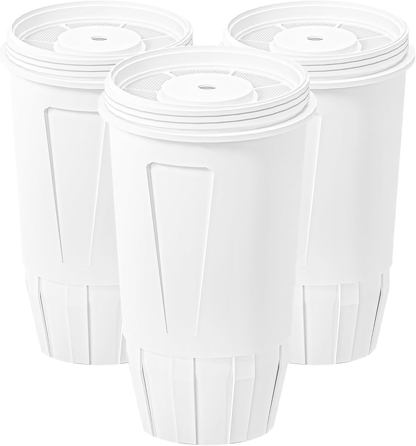 Upgraded Water Filter Replacement Compatible with Zero Pitcher and Dispenser ZR-001 ZR-004 ZP-006 ZR-017, 5-Stage Filtration, Reduces 99% Chromium, Lead, Fluoride, PFOA and PFOS, 3 pack