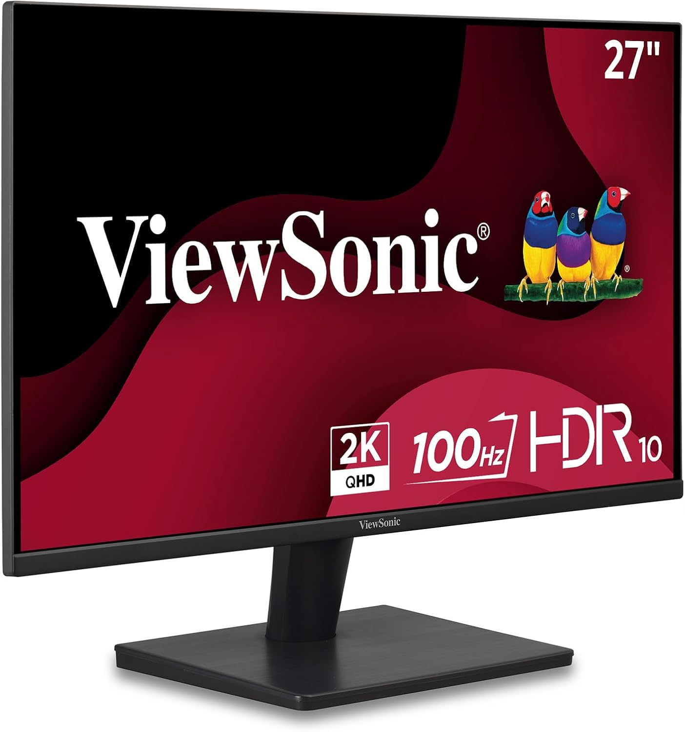 ViewSonic VS2725-2K 27 Inch QHD 1440p Monitor with HDMI, DisplayPort, and Variable Refresh Rate for Home and Office