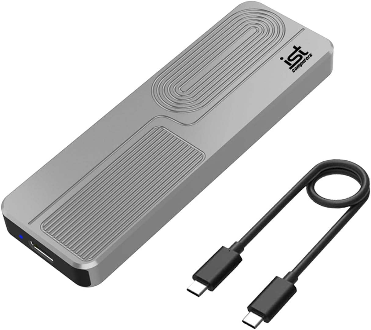 256GB Ultra Speed Portable SSD (PCIe NVMe 4.0, USB-C 3.1 Gen2 Type C, Up to 1050MB/s, Only 2.8 oz, Built w/Kingston, Micron, Crucial) External Hard Drive for iPhone 15, PC, Mac, PS4, Camera