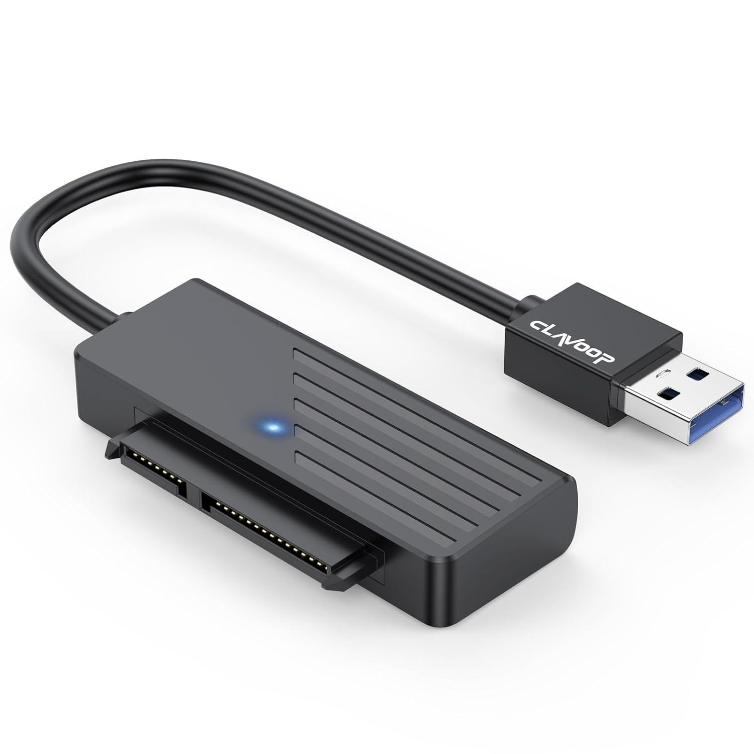 SATA to USB 3.0 Adapter, USB to 2.5″ SATA III Cable Support 5Gbps Data Transfer, Hard Drive to USB A External Converter Cord for 2.5 Inch SSD