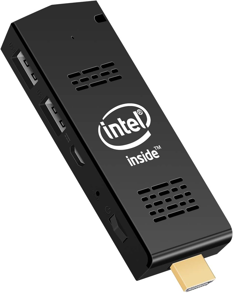 Intel PC Stick 8GB RAM 128GB ROM with Intel Atom Z8350 & Windows 10 Pro Mini Computer Stick Support 4K HD,Dual Band WiFi 2.4G/5G, Bluetooth 4.2, Support Auto-on After Power Failure