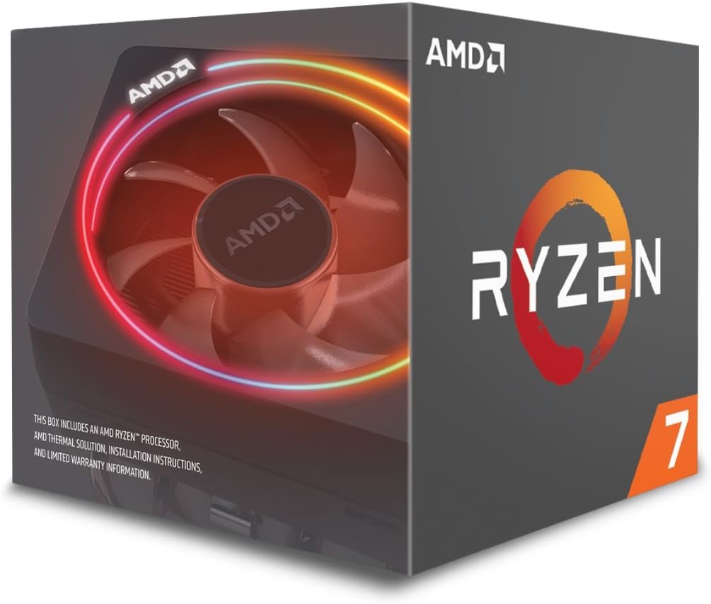 AMD Ryzen 7 2700X Processor with Wraith Prism LED Cooler – YD270XBGAFBOX