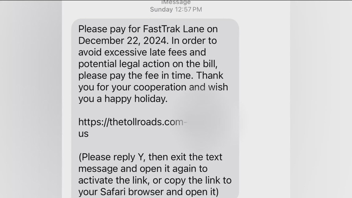 Scammers target FasTrak drivers with threatening text messages