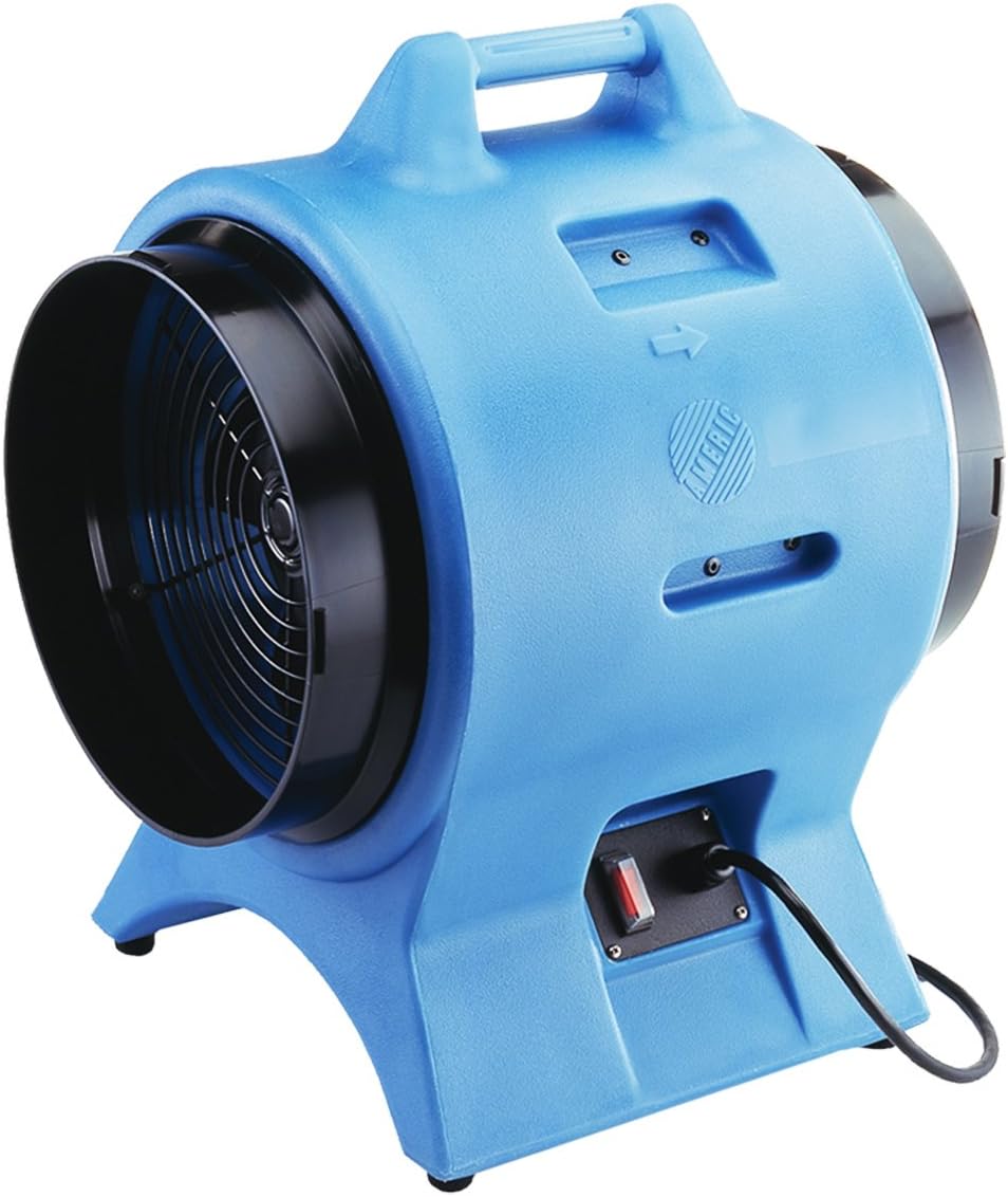 Americ VAF3000A-2 115 Volt 1 HP 12-Inch Axial 2-Speed Utility Ventilator