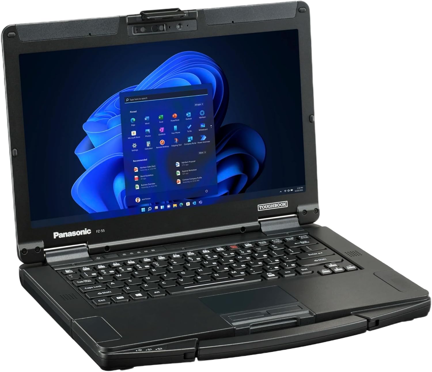 Panasonic Toughbook FZ-55 MK1, 14-inch FHD 1920×1080 Touchscreen Display Intel Core i7-8665U, 32GB RAM, 1TB SSD, 4G LTE, USB-C, Windows 11 Pro (Renewed)