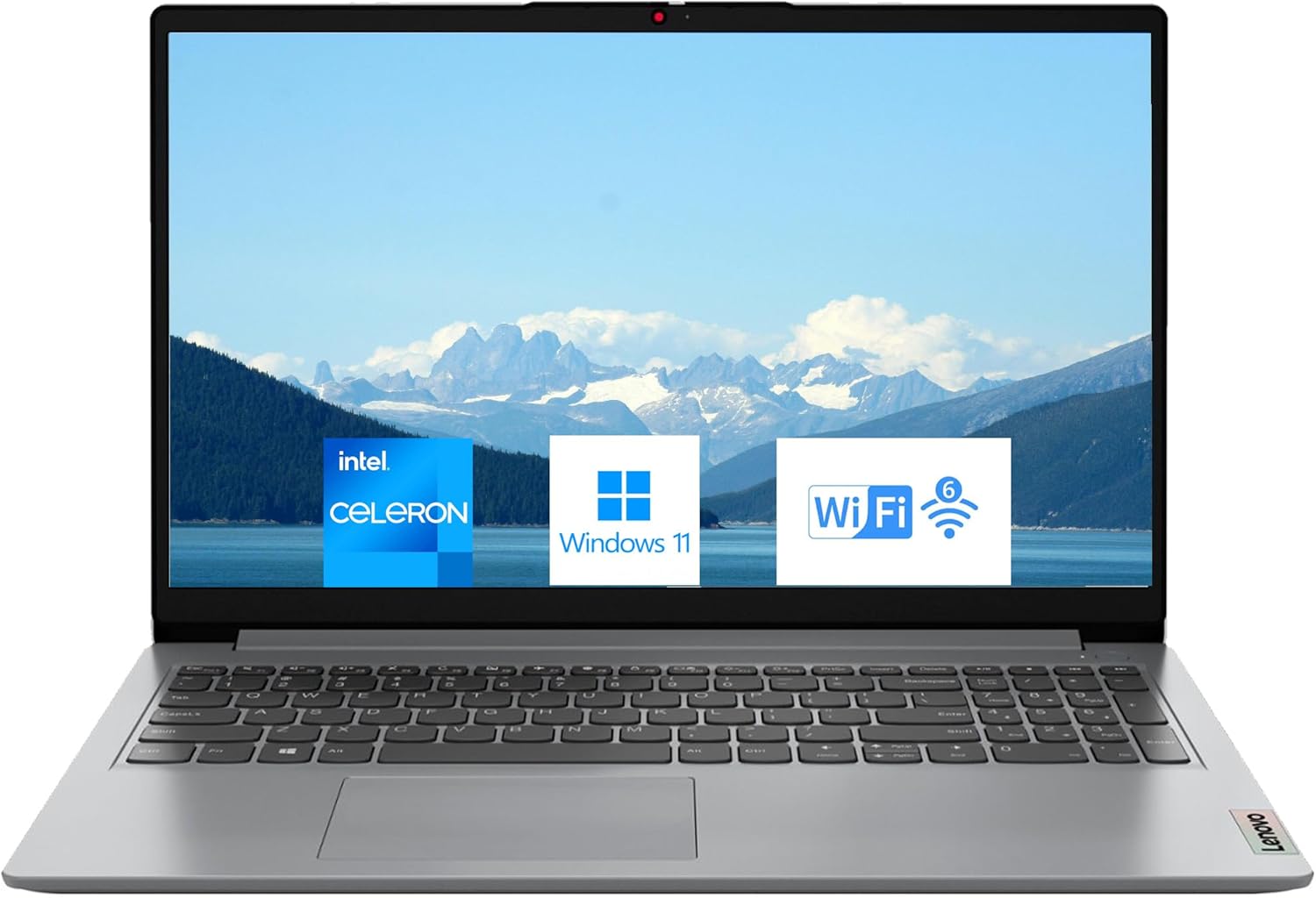 Lenovo Ideapad 1 Laptop, 15.6 inch Anti-Glare Display, Intel Celeron Processor, 12GB RAM, Storage: 512GB SSD+128GB eMMC, Windows 11 Home, 1 Year Microsoft 365, Webcam, Wi-Fi, Alpacatec Accessory